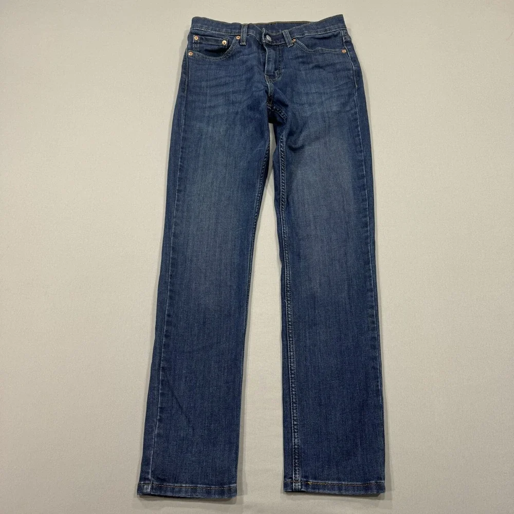 Levi's Men's Slim Jeans in Dark Blue Wash